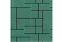 Плитка тротуарная SteinRus, Инсбрук Альпен Б.7.Псм.6, гладкая, оливковый, толщина 60 мм