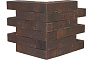 Кирпич клинкерный полнотелый Plinfa Iron 2302, 270*85*50 мм
