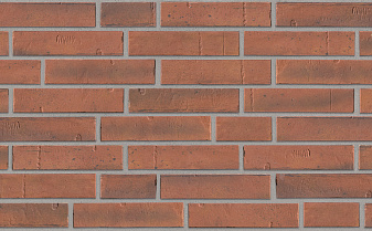 Клинкерная плитка под кирпич Stroeher Kontur EG, 475 rot engobiert, 240*52*12 мм