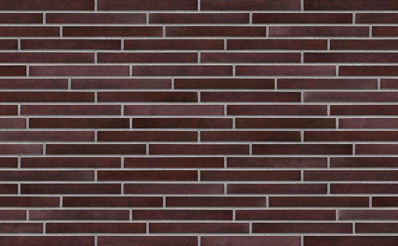 Клинкерная плитка под кирпич King Klinker KING SIZE 17 King crimson гладкая LF, 490*52*14 мм