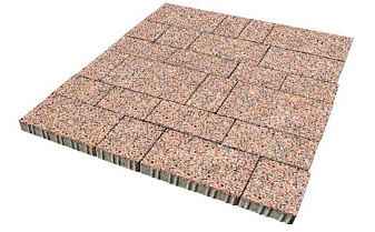 Плитка тротуарная SteinRus Инсбрук Тироль Б.4.Псм.6 Backwash, Яшма, толщина 60 мм