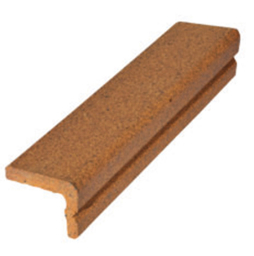Клинкерная плитка угловая Terraklinker (Gres de Breda) Natural модель A, 250*70*70*20 мм