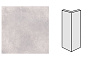 Подступенок угловая STROEHER Selected 980 grau, 157*60*60*11 мм