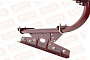 Кровельное ограждение Borge для фальцевой кровли оцинкованное RAL 3005, 300*60 см