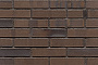Кирпич клинкерный Westerwaelder Klinker Nr 33AKS Schwarz-braun Kohle Spezial, 290*60*71 мм