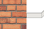 Клинкерная плитка угловая ручной формовки Feldhaus Klinker NF 14 W695 sintra sabioso ocasa 240*71*115*14 мм