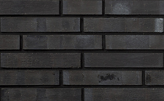 Кирпич клинкерный Westerwaelder Klinker Nr 05KS Eisenschmelz-Schwarzbraun Kohle Spezial, 290*60*40 мм