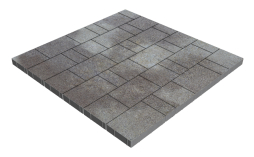 Плитка тротуарная SteinRus Бельпассо А.23(М).Псм.4, Backwash, Валдай, толщина 40 мм