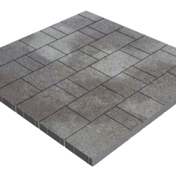 Плитка тротуарная SteinRus Бельпассо А.23(М).Псм.4, Backwash, Валдай, толщина 40 мм
