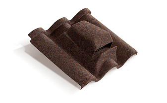 Вентиляционный выход Metrotile HV15-15 Romana Coffee