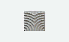 3D-плитка ARCHITECTILES Asperitas, № 1 Unos, серый, 120*120*15 мм