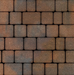 Плитка тротуарная SteinRus Инсбрук Альт А.1.Фсм.4, Native, ColorMix Штайнрус, толщина 40 мм