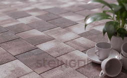 Плитка тротуарная Steingot Color Mix, Новый город, Клифф, толщина 80 мм
