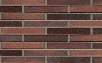 Кирпич клинкерный Westerwaelder Klinker Nr 04 EG Rotbraun-bunt Edelglanz, 290*90*40 мм