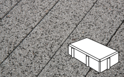 Плитка тротуарная Готика, City Granite FINERRO, Брусчатка Б.2.П.6, Цветок Урала, 200*100*60 мм