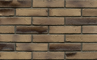 Кирпич клинкерный Muhr 34 KS Grau nuanciert Kohle Spezial гладкий, 290*90*40 мм