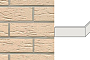 Клинкерная плитка угловая ручной формовки Feldhaus Klinker NF 9 W116 perla mana 240*71*115*9 мм