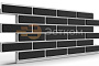 Термопанель на пенополистироле (ППС) с клинкерной плиткой BestPoint Classic Graphite 1145*470*60 мм