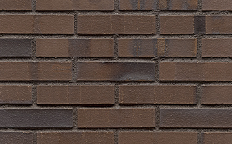 Кирпич клинкерный Muhr 33AKS Schwarz-braun Kohle Spezial гладкий, 290*60*71 мм