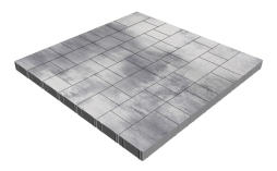 Плитка тротуарная SteinRus Новый город Лион Б.9.Псм.6, гладкая, Монохром, толщина 60 мм