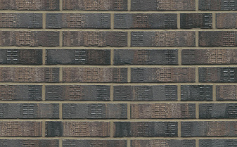Кирпич клинкерный Muhr 15F Schwarz-bunt Edelglanz bes. Fuss., 290*90*71 мм