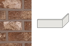 Плитка угловая Terca Old Roman, 215*65*102*22-25 мм