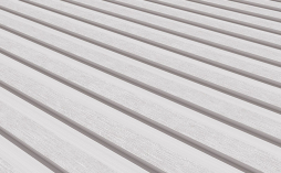 Фиброцементная панель CLADBOARD линеарная 10, белая, 3050*1220*12 мм