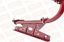 Кровельное ограждение Borge для фальцевой кровли оцинкованное RAL 3003, 300*60 см