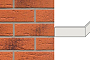 Клинкерная плитка угловая ручной формовки Feldhaus Klinker NF 9 W228 terracotta rustico carbo 240*71*115*9 мм