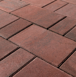 Плитка тротуарная BRAER Старый город Ландхаус Color Mix Закат, толщина 60 мм