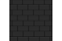 Плитка тротуарная SteinRus Прямоугольник Лайн В.6.П.8, гладкая, графит, 200*100*80 мм