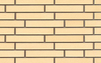 Кирпич клинкерный Muhr 35 Creme nuanciert гладкий, 290*60*52 мм