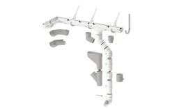 Водосточная система Docke LUX 141/100 мм, пломбир