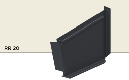 Заглушка желоба правая Orima RR 20 для системы D 110/85*85 мм