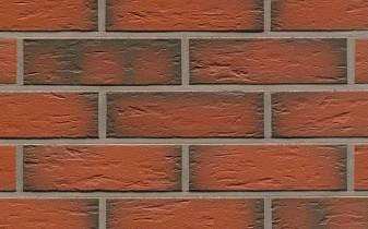 Клинкерная плитка под кирпич Feldhaus Klinker NF 14 R343 ardor senso 240*71*14 мм