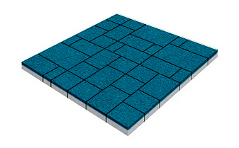 Плитка тротуарная SteinRus, Инсбрук Альпен Б.7.Псм.6, Native, синий, толщина 60 мм
