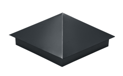 Колпак на столб Grand Line, 0,5 Satin, RAL 7016, 390*390 мм