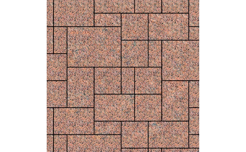Плитка тротуарная SteinRus Инсбрук Альпен Б.7.Псм.6, Backwash, Яшма, толщина 60 мм