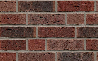 Клинкерная плитка под кирпич Feldhaus Klinker WFD 14 R663 sintra cerasi nelino, 215*65*14 мм