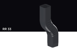 Отвод Orima 10 см, RR 33 для системы D 110/85*85 мм