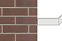 Клинкерная плитка угловая ручной формовки Feldhaus Klinker NF 9 W550 geo sabio 240*71*115*9 мм