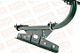 Кровельное ограждение Borge для фальцевой кровли оцинкованное RAL 6005, 300*60 см
