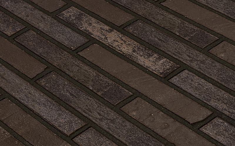 Кирпич клинкерный, полнотелый Plinfa Iron 2804, 270*85*50 мм