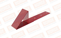 Снегостопор металлический Borge для гибкой черепицы RAL 3003
