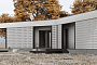 Декоративный бриз-блок Mesterra Cobogo 0101, под покраску, 250*250*70 мм