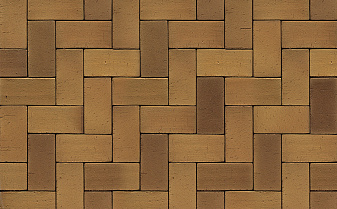 Клинкерная брусчатка Westerwaelder Klinker PK86 Hellbraun-bunt, 200*100*40 мм
