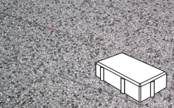Плитка тротуарная Готика, City Granite FINERRO, Брусчатка Б.2.П.6, Белла Уайт, 200*100*60 мм