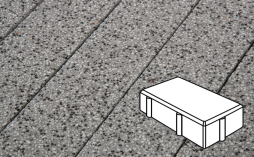 Плитка тротуарная Готика, Granite FINERRO, Брусчатка В.2.П.10/Г.2.П.10, Цветок Урала, 200*100*100 мм