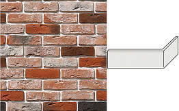 Декоративный кирпич White Hills Лондон брик Design угловой элемент цвет 301-55