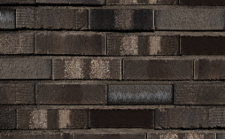 Клинкерная плитка Muhr 15 Schwarz-bunt Edelglanz 50% revers, 240*71*15 мм